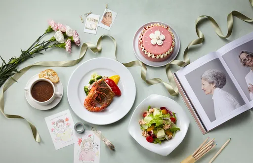 母親節帶媽媽到這用餐免費體驗人物速寫 滿五千贈「花嶼之境」蛋糕