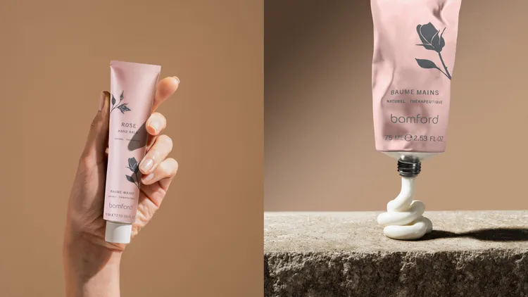 bamford玫瑰護手霜，75ml／1050元。品牌提供