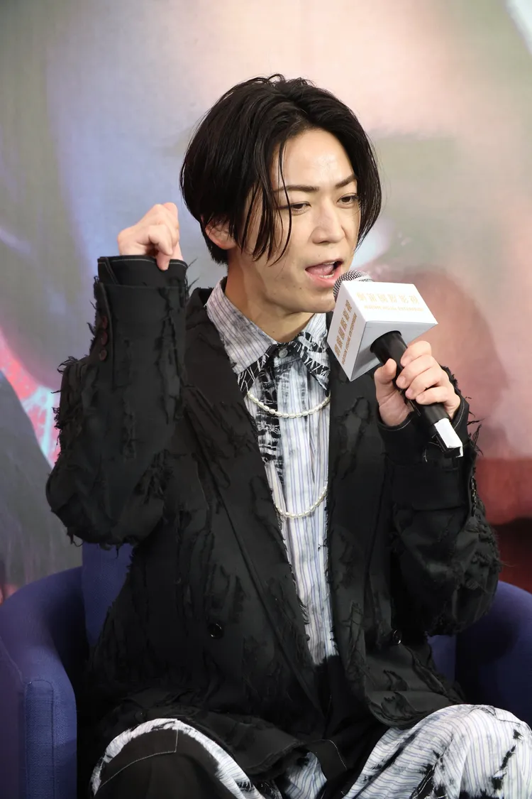 龜梨和也重現西班牙觀眾看到電影噴血畫面時熱烈歡呼。攝影中心攝