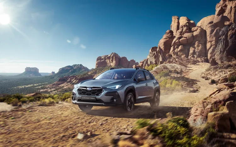 Crosstrek部分車型除可享分期100萬48期0利率外，亦可選擇升級360環景影像系統、電動尾門與無線充電等總價值68,000元的精選配備。原廠照片