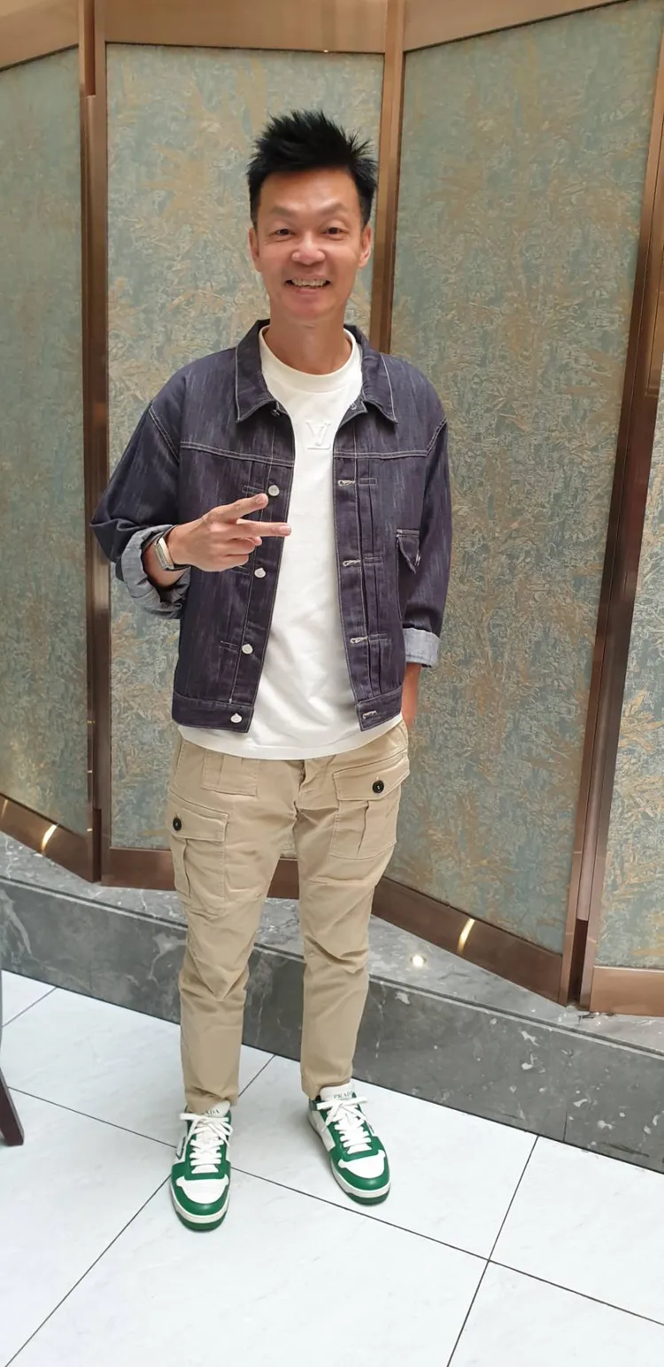 李國煌也計畫立遺囑，認為人要活在當下。張瑞振攝