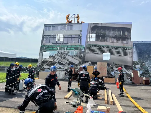 北市防災演習好逼真 「無腳本」模擬6.6強震情境