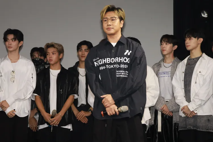 歐漢聲出席《原子少年2》記者會。莊宗達攝