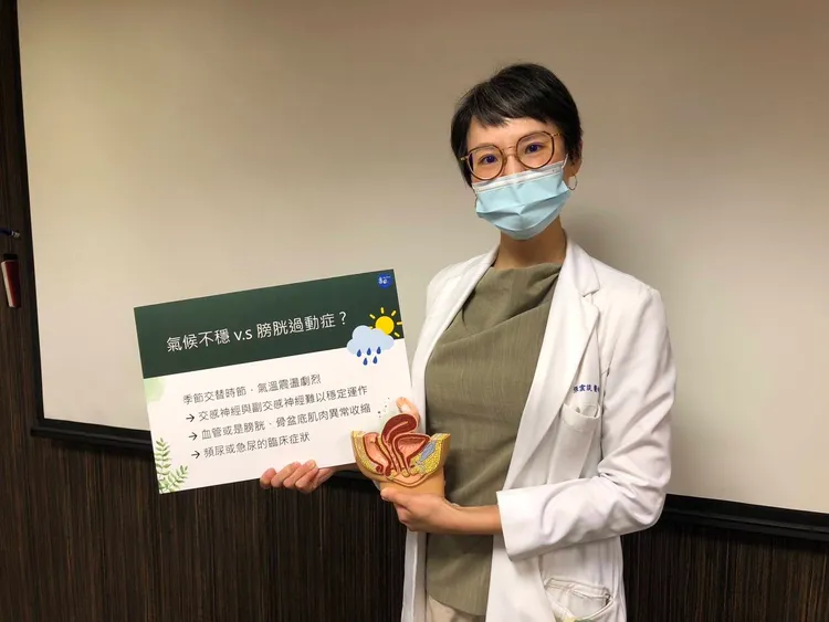 泌尿科醫師張雲筑。書田診所提供