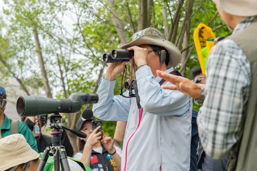 張善政視察大湳森林公園生態保育 邀市民體驗復育成果