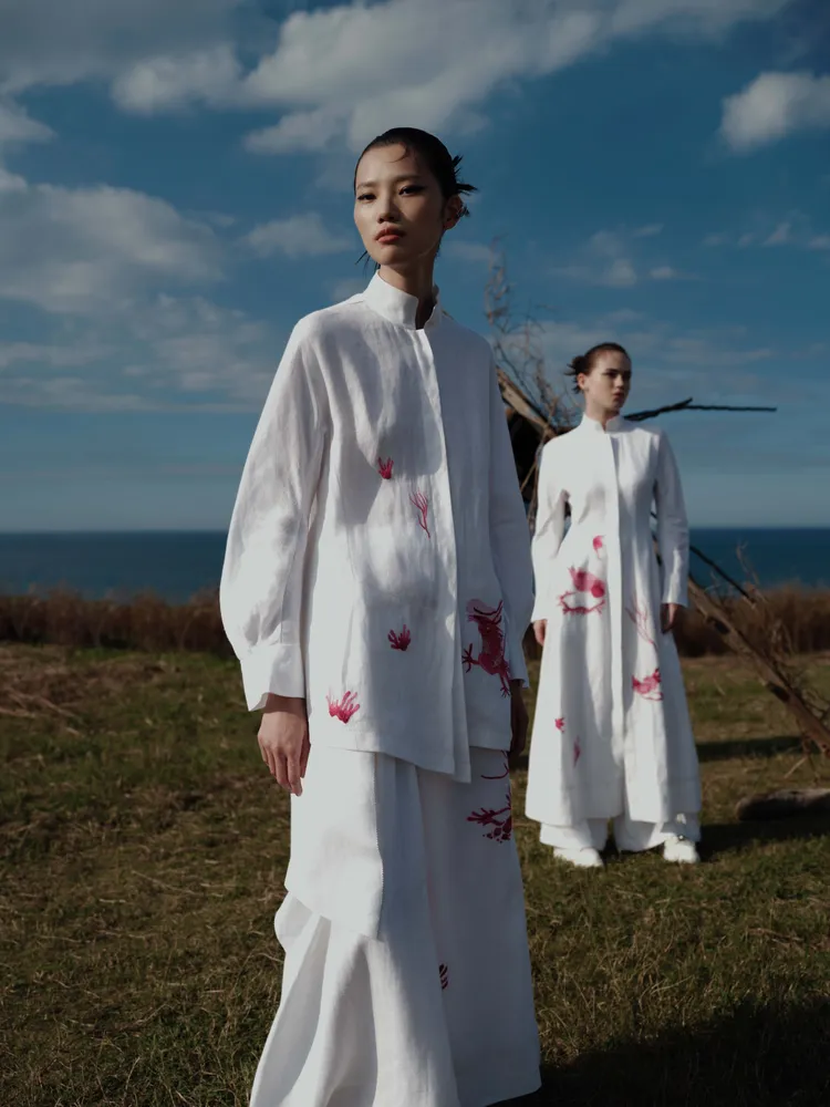 夏姿2024新款漢麻系列。品牌提供