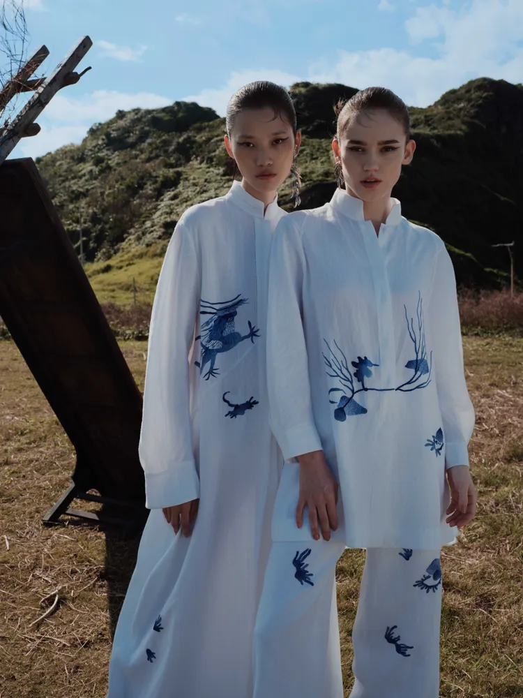 夏姿2024新款漢麻系列。品牌提供