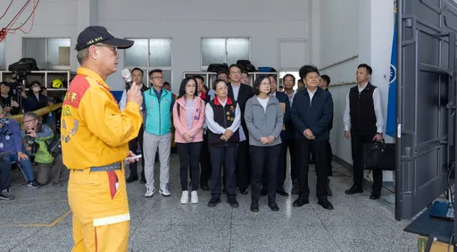 震後前進花蓮視察　蔡英文：盡努力降低災民的災損負擔