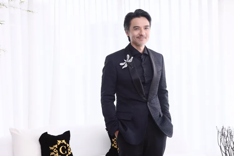 馮德倫今在台北出席CINDY CHAO珠寶活動。彭欣偉攝