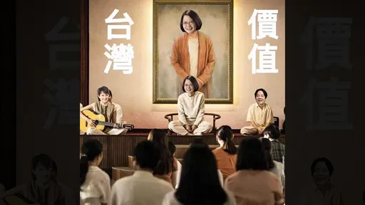 po蔡英文變《周處》尊者kuso圖 王鴻薇:歡迎刑事局來查水表