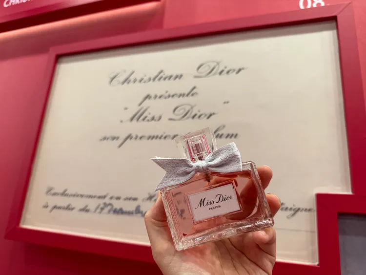 Miss Dior淡香精，35ml／3800元、50ml／4850元、80ml／6750元。張家玲攝