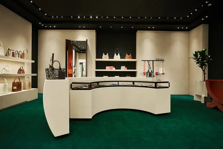 Valextra在台北SOGO敦化館開設全新店面。品牌提供