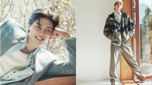 這個燦笑太犯規! NCT Johnny登雜誌封面好像在拍潮流男友照