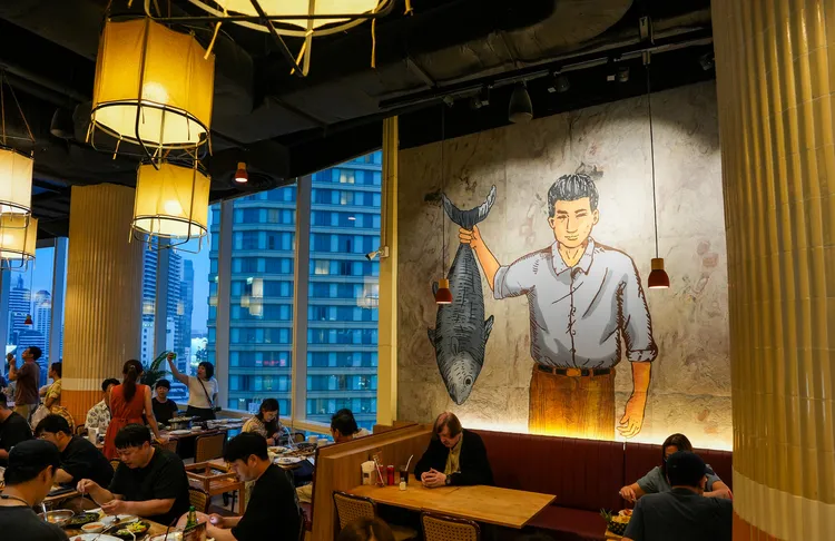 坐落Terminal 21百貨公司內的Savoey Terminal 21分店。田欣雲攝