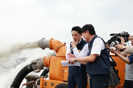 迎戰水災防汛! 蔣萬安督導演習隨機測試抽水運作