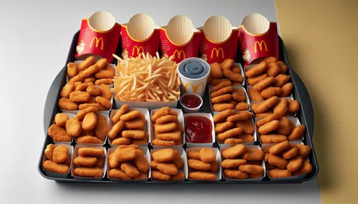 40塊麥克雞塊加兩份大薯 猜美國麥當勞這樣賣多少?