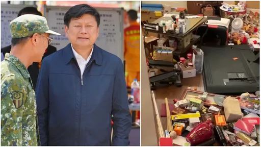 傅崐萁成受災戶！花蓮家中慘況曝　緊急和徐榛蔚搬出去