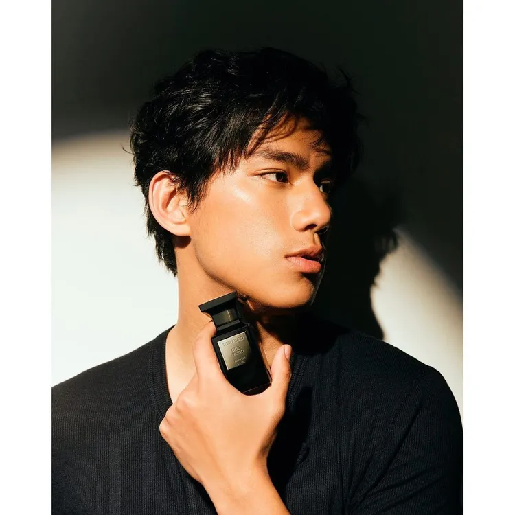 朱軒洋近期還與香水品牌合作。翻攝朱軒洋IG