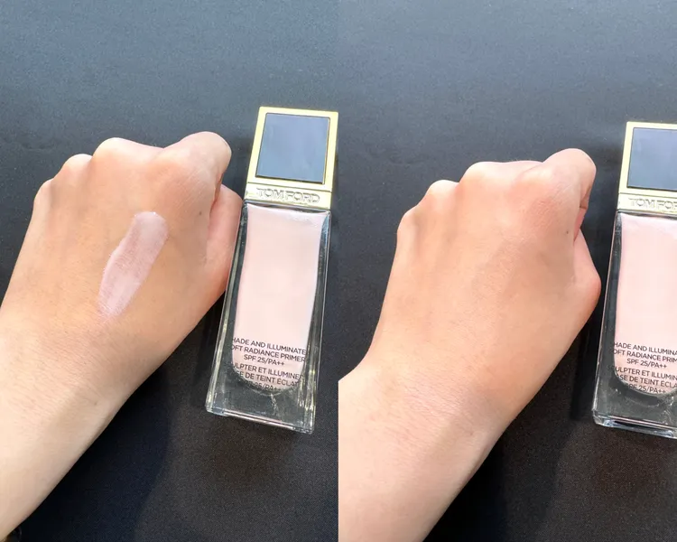 TOM FORD最上鏡巨星光影妝前乳擁有柔嫩提亮效果，3800元。張家玲攝