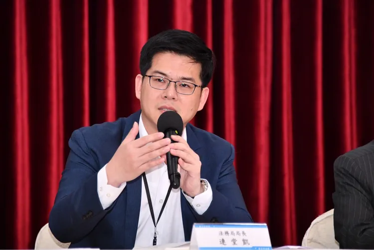 北市法務局長連堂凱。北市府提供