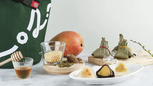 舊振南「仲夏日和冰粽禮盒」上市！首推愛文芒果青、柚香蜂蜜