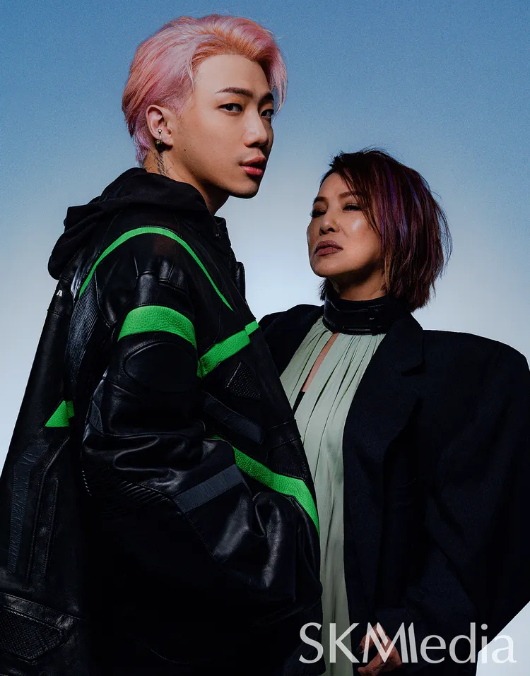 ØZI（左）與葉璦菱首度為工作合體。SKM提供