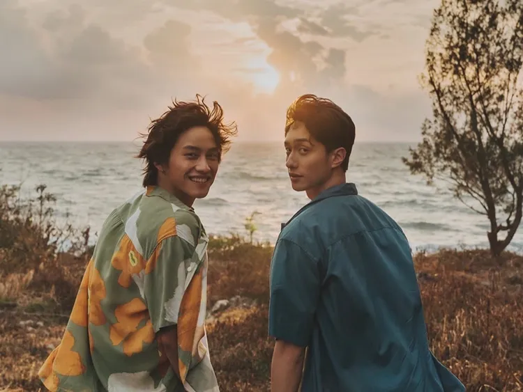 范少勳（左）和劉俊謙在新片有著一段「雙向奔赴」的情感。抓馬文化提供