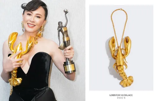 史上最贵!刘嘉玲金龙虾天价曝光 Lady Gaga龙虾戴头上