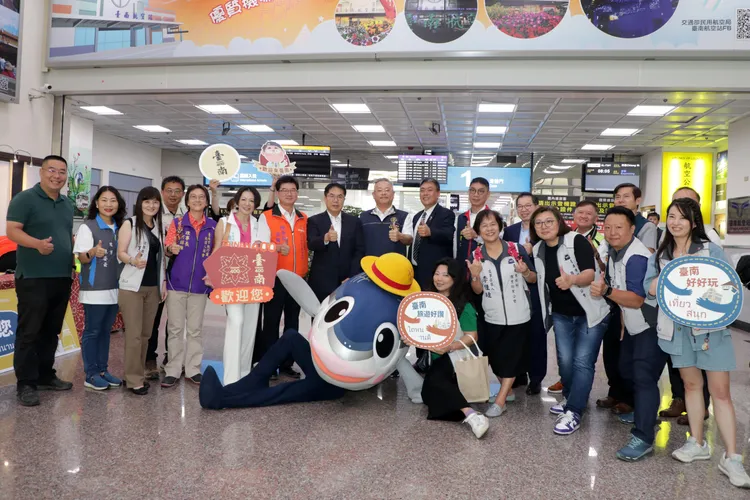 台南大大歡迎泰國旅客來旅遊，感受豐富又多元的觀光資源與服務。市府提供
