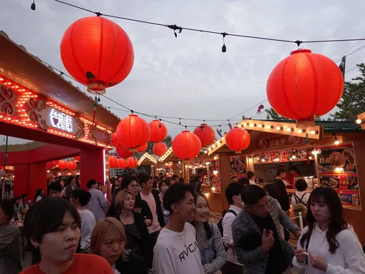 晴空樹下偽出國「台灣祭」爆人潮!櫻花妹大讚這一味