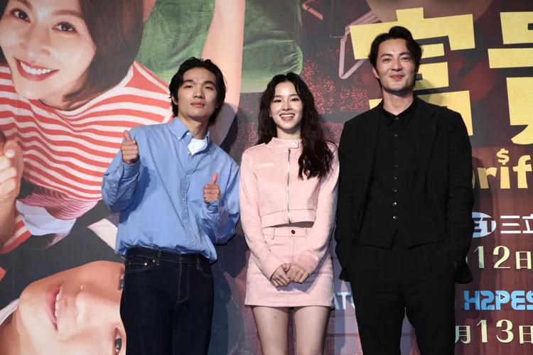 胡智強（左起）、盧以恩、古斌。莊宗達攝