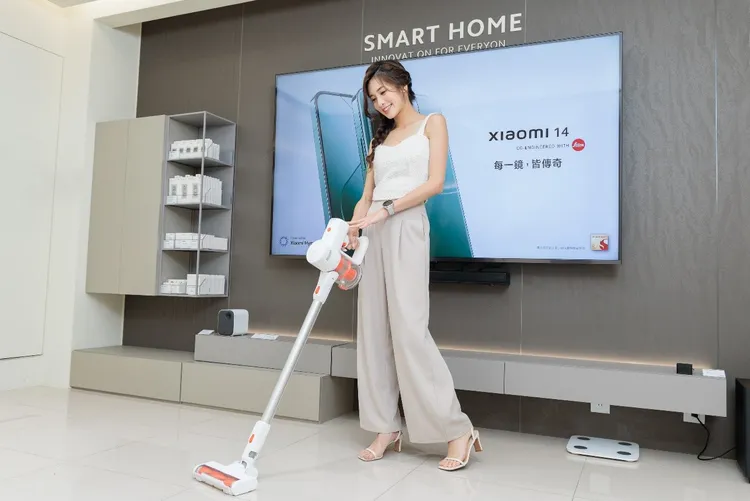 小米米粉節推出無線吸塵器G20 Lite等多款家電新品。小米提供。