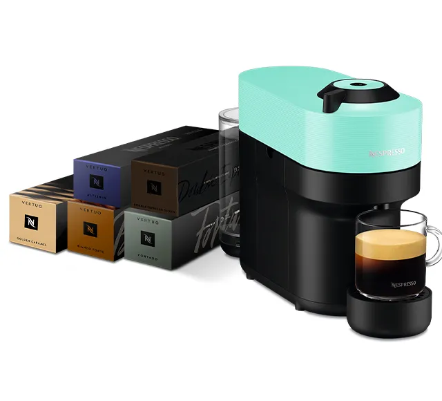 Nespresso Vertuo POP午後香醇50顆裝組合優惠價4540元。業者提供