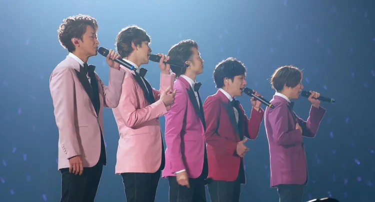 「嵐」從2020年12月31日開完演唱會後休團，大野智（左）也停止演藝工作。右起相葉雅紀、二宮和也、櫻井翔、松本潤。翻攝arashi_5_official IG