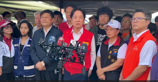賴清德抵花蓮沉重喊「救人最優先」 允諾協助地方政府走出難關