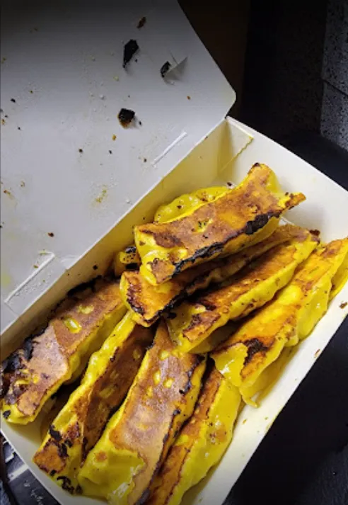 網友抱怨鍋貼焦黑。翻攝自Google評論