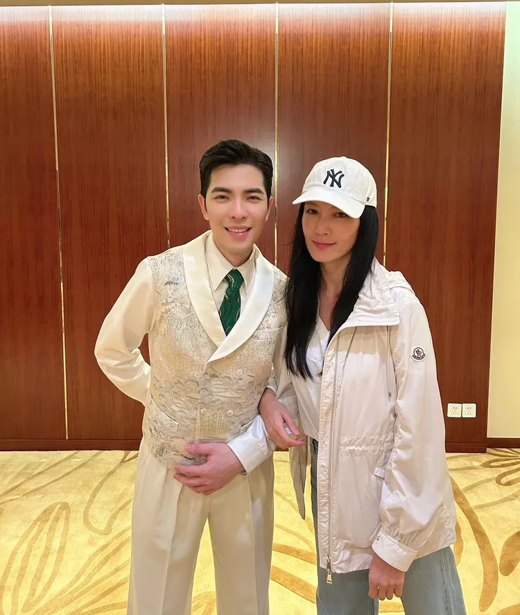 林熙蕾11日才飛去上海捧場蕭敬騰的音樂劇。