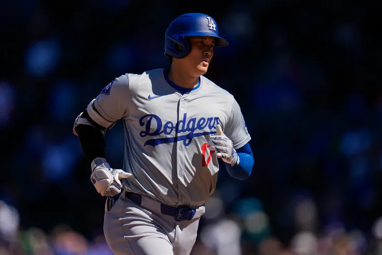 大谷翔平連2場開轟。 美聯社