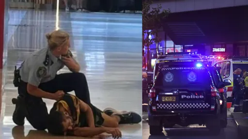 「真正英雄!」雪梨商場6死案凶嫌遭擊斃 女警撂倒持大刀男子英姿曝光