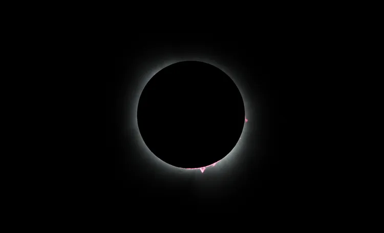 北美是此次觀察日全蝕最佳地方。美聯社