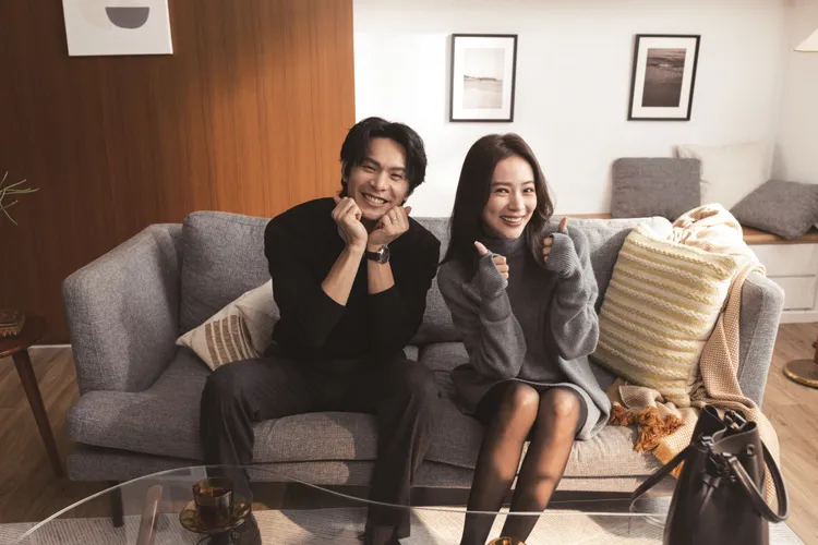 高宇臻與姚淳耀MV中合演夫妻。鵲兒喜娛樂經紀提供