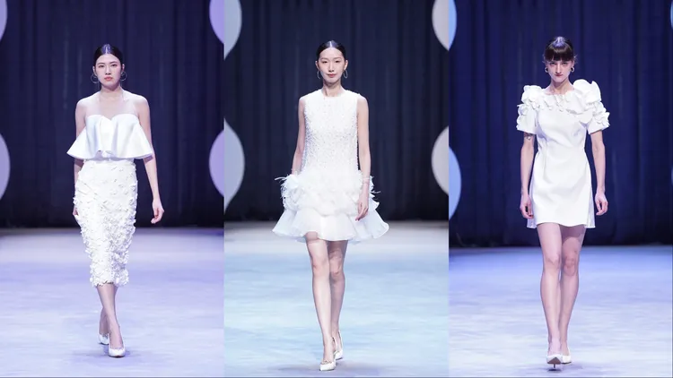 「JASMINE in Wonderland」系列訂製禮服。品牌提供