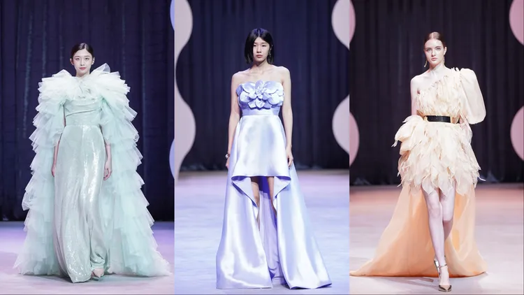 「JASMINE in Wonderland」系列訂製禮服。品牌提供