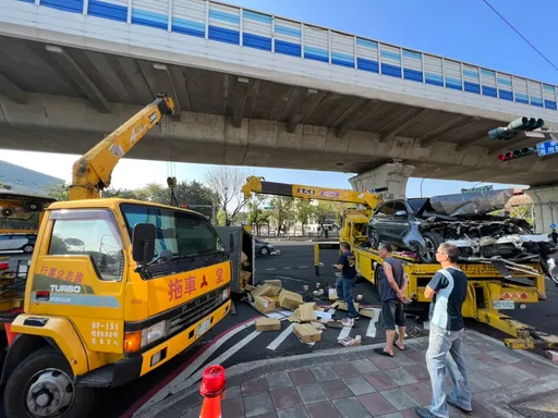 大貨車失控連環撞！釀8車損、4人傷　恐付出百萬元代價「賠慘了」