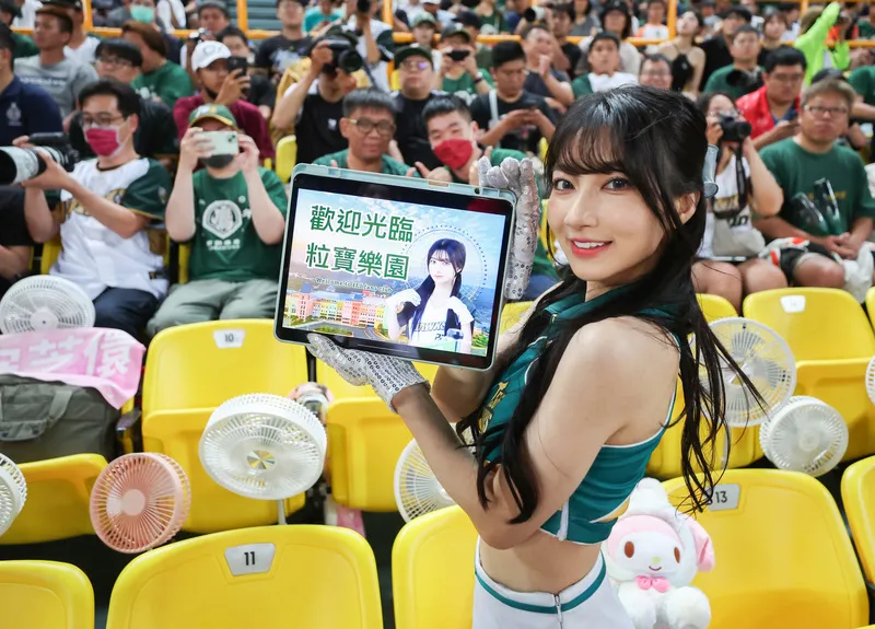 紅過韓籍啦啦隊!把台鋼主場變「粒寶樂園」 一粒感動吐出真心話|壹蘋新聞網