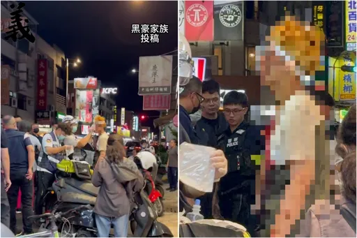 高雄行車糾紛騎士遭 「玻璃瓶砸頭」濺血！目擊者畫面曝光