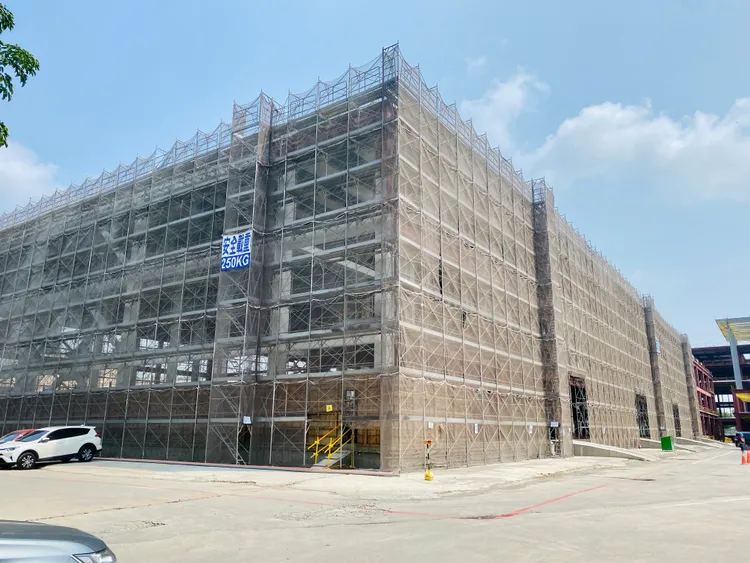 國圖南館預計2025完工。王志弘攝