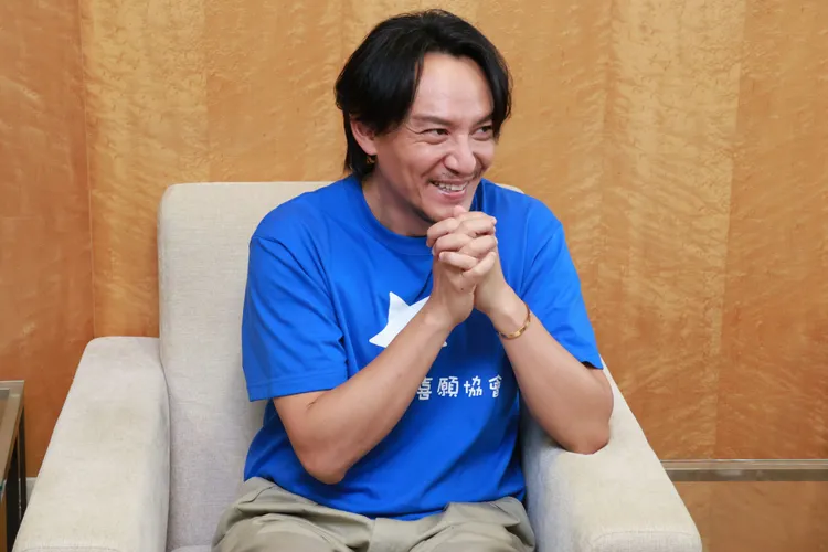 張震想拍偵探片。莊宗達攝