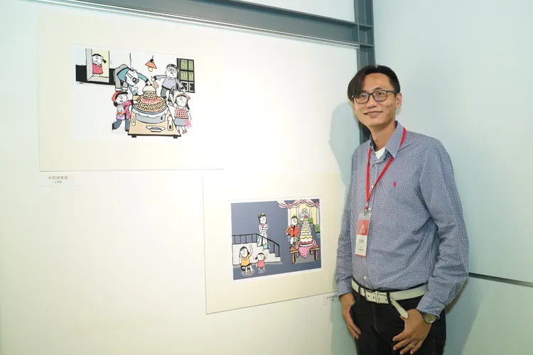 江明恭以作品《米糕甜蜜蜜》二度榮獲信誼幼兒文學獎幼兒圖畫書組佳作。信誼基金會提供