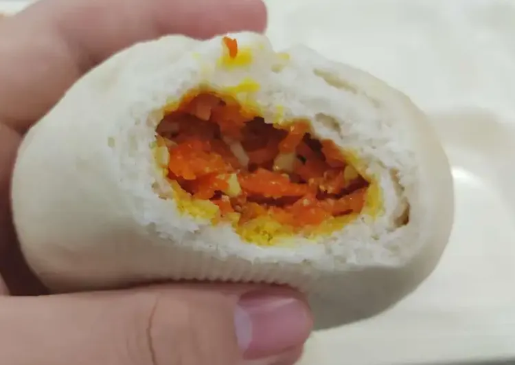 研究生貼出鄭鳳教授指名要的包子。翻攝微博/中國北京郵電大學鄭鳳教授